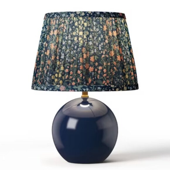 Rifle Paper Co. x Target Round Base Table Lamp‎ NEW WITH TAG - Picture 1 of 4